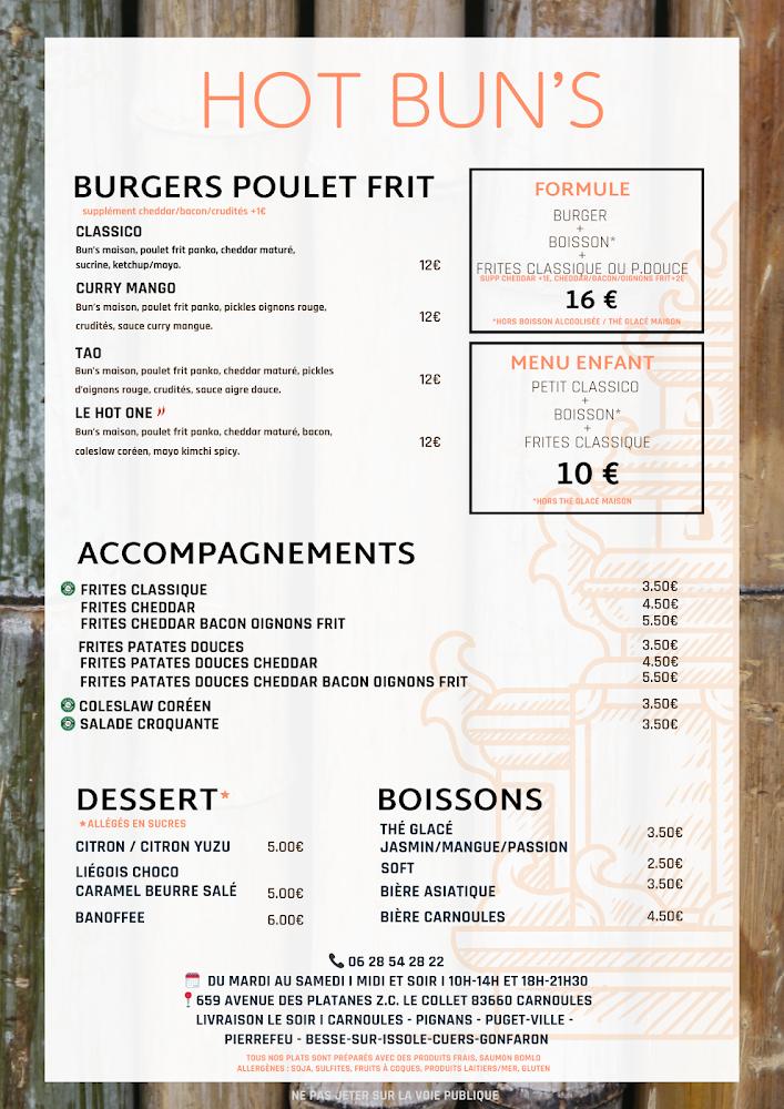 Kook World Food Fusion - Menu Image 1